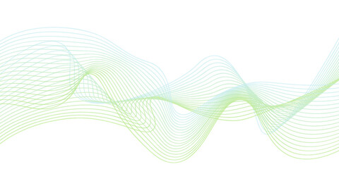 Abstract wave lines vector design. vector 10