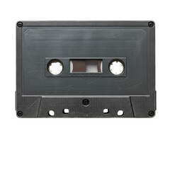 Fototapeta premium Isolated Photo of Gray Vintage Audio Cassette