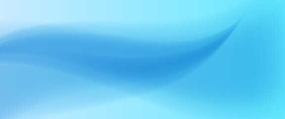 Abstract Light Blue Wave Background