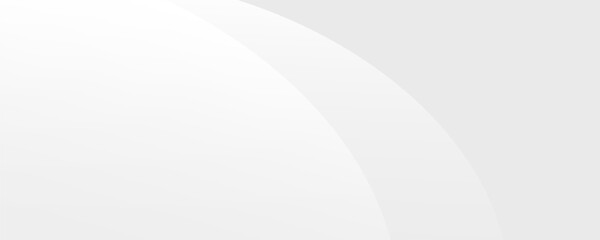 White geometric abstract background overlap layer on bright space with lines effect decoration. Modern graphic design element circles style concept for banner.