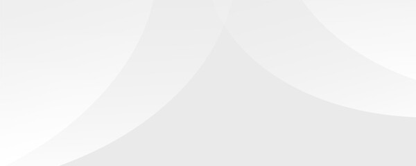 White geometric abstract background overlap layer on bright space with lines effect decoration. Modern graphic design element circles style concept for banner.