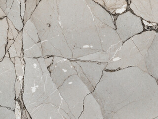 Obraz premium Grey marble texture background. Natural stone pattern with black, beige, and white veins for a luxury interior surface.