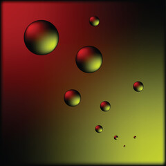abstract background with bubbles