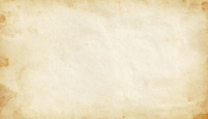 Obraz premium Antique blank parchment paper background. A vintage, retro-style manuscript page with aged texture and brown stains.