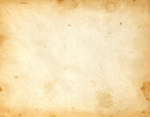 Old stained paper texture background with aged, weathered edges and a blank center for design or text copy space.
