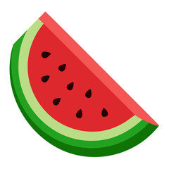 watermelon vector illustration