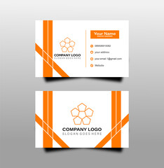Simple Company Business Card Design