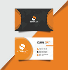 Simple Company Business Card Design