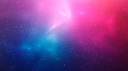 Obraz premium Vibrant Nebula Space Backdrop with Sparkling Stars and Colorful Cloud