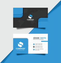 Simple Company Business Card Design