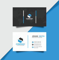 Simple Company Business Card Design
