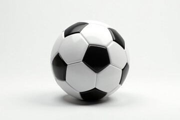 Fototapeta premium Perfectly centered pristine white football, white background, oval, pristine, background