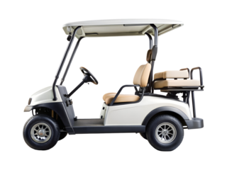 golf cart png image on transparent background