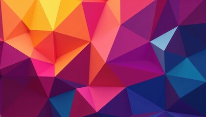Obraz premium Geometric shapes in vibrant hues, endlessly repeating , circles, bright