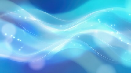 Fototapeta premium A captivating abstract background of flowing waves in shades of blue, perfect for design projects and creative works.