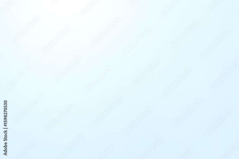 Poster light blue gradient background with soft white light emanating from the top creating a subtle and ai