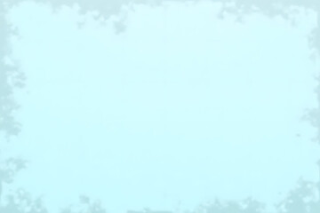 Fototapeta premium Light blue sky background with a cloudy, textured border, creating a soft and airy atmosphere suitable for various design projects