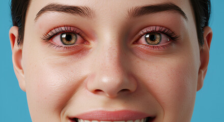 Naklejka premium Conjunctivitis due to Haemophilus aegyptius bacteria