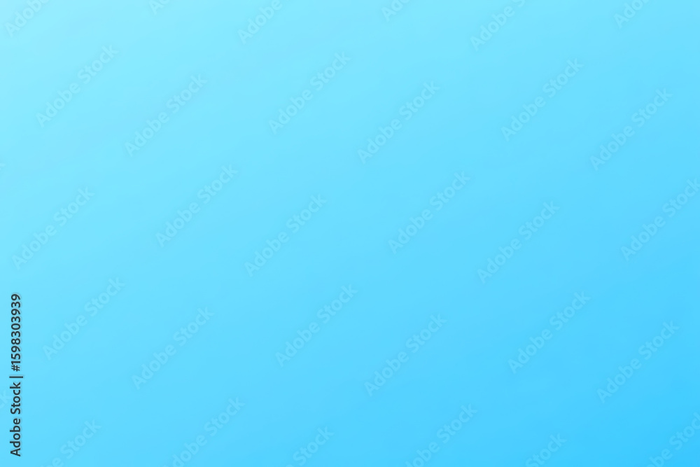 Poster bright blue gradient background with a smooth transition from light to medium shades of blue creatin