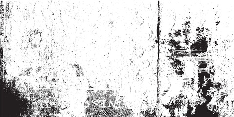 Vintage Film Grain Texture – Black and White Dust and Scratch Overlay for Retro Visual Effects. Worn Paper Grunge Texture – Torn and Rough Black and White Overlay for Retro Poster Effects