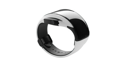 Revolutionary Wearable Health Tracker AI-Powered and Sleek on Transparent Background

