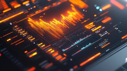 Dashboard Interface Displaying Yield and Liquidity Metrics in Farming