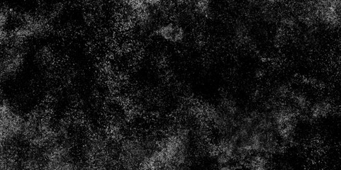 Black background with Gray grunge noise particles. Distressed grunge texture. Natural cement texture. Dark concrete stone wall. Polished stone pattern marble texture.
