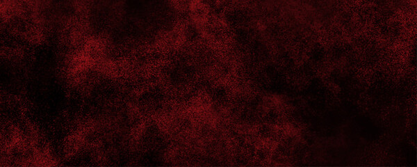 Black background with Red grunge noise particles. Distressed grunge texture. Natural cement texture. Dark concrete stone wall. Polished stone pattern marble texture.
