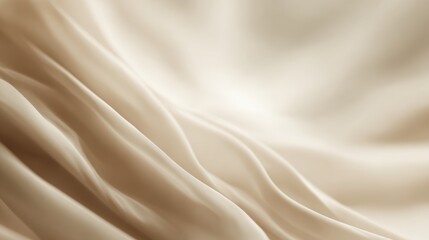 Obraz premium Soft and luxurious fabric draping gracefully, creating an elegant texture and serene atmosphere.