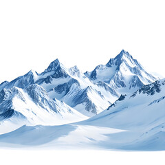 Obraz premium Majestic Alaska Mountain Range Wilderness Nature Landscape