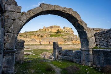 Tlos was an ancient Lycian city near the modern town of Seydikemer in the Mugla Province of southern Turkey, some 4 kilometres northwest of Saklikent Gorge. Tlos ancient city and amphitheatre Fethiye