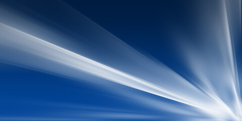 Obraz premium Abstract futuristic background with glowing blue light effect. High speed. Hi-tech. Abstract technology background concept 