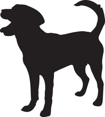 silhouettes of dogs, dog silhouette vector, animal, silhouette, vector, dog, horse, illustration, cat, mammal, pet, animals, nature, farm, black, art, cartoon, icon, wild, running, deer, design, silho