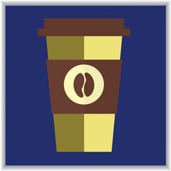 Hot And Cold Beverages Icon Vector