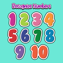 Educational poster design for children