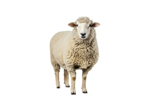 A Gentle Gaze A Portrait of a Domestic Sheep