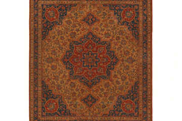 Antique Persian Rug Illustration