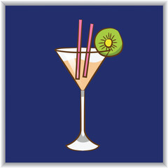 Cocktail Beverage Vector