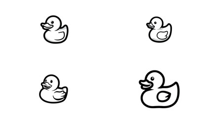 Illustration of rubber ducky rubber duck rubber ducky rubber duck illustration ducky duck rubber ducky silhouette