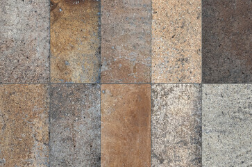 Imagen ladrillada de superficie detallada para proyectos editoriales o cer&aacute;micos natural para fachadas