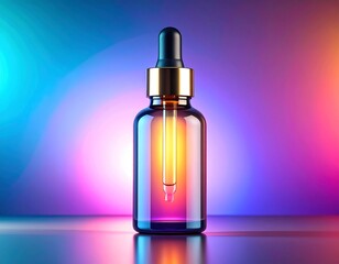 Serum bottle dropper skincare beauty product essence