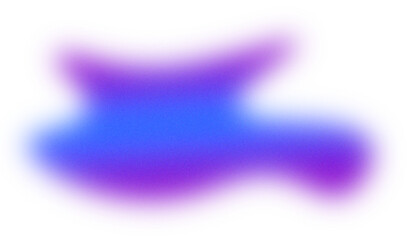 Blurry Gradient Shape: Holographic Fluid Aura & Iridescent Organic Bubble