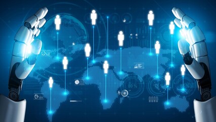 People networking, business connections, digital networking platforms, professional collaboration, and expanding opportunities through business relationship building and engagement. Muxer