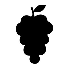 grape isolated on white