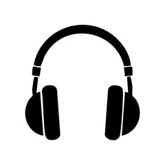 headphones isolated on white background