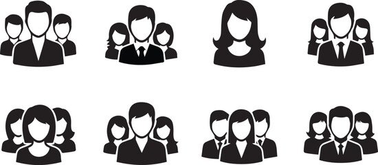 Friend Group Vector Bundle | Youth Hangout and Social Gathering Illustration Set