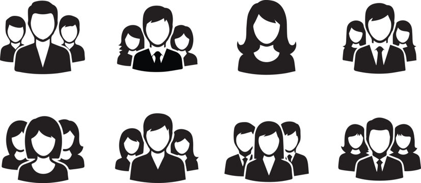 Friend Group Vector Bundle | Youth Hangout and Social Gathering Illustration Set