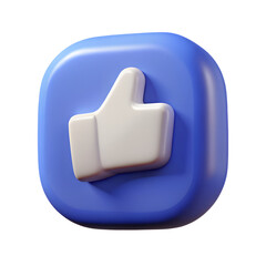 3d like symbol icon
