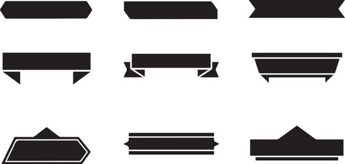 Header Vector Set | Website and UI Layout Elements