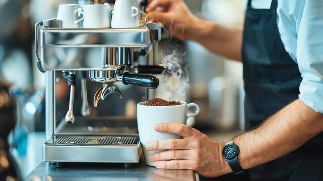 Palm oil shea butter. Natural skincare products on tropical leaves with soap and oil.	
